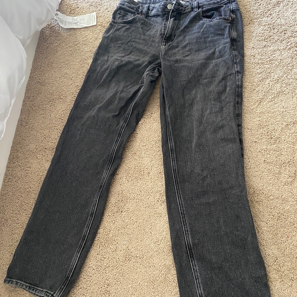 Black wash cute jeans